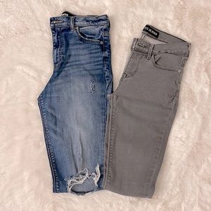 Two pairs Express Jeans
